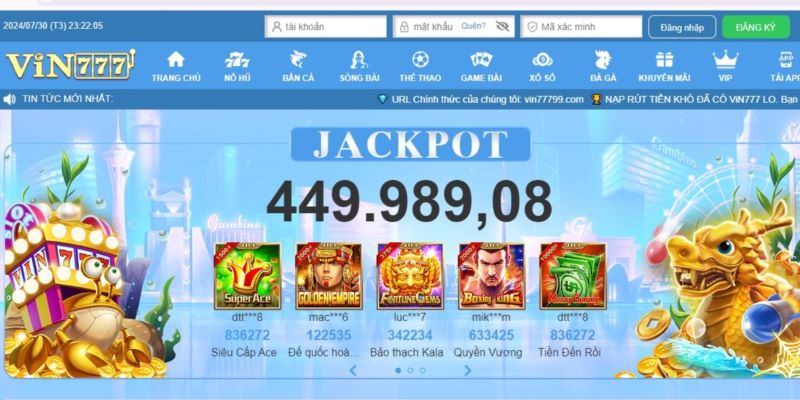 Đánh giá chung về slot game cổng VIN777