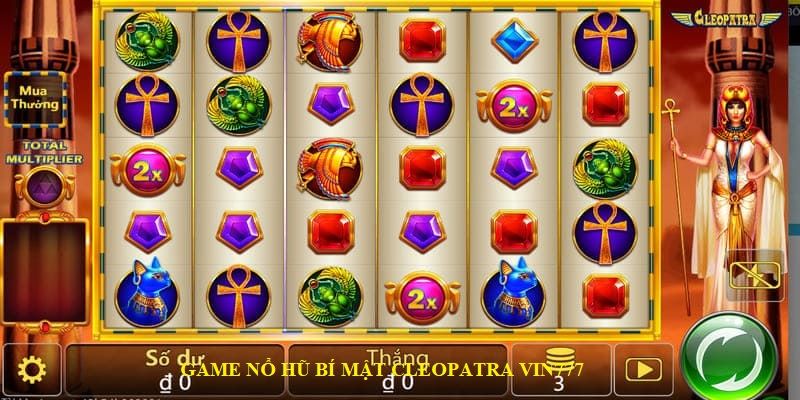 Giao diện game nổ hũ bí mật tại VIN777