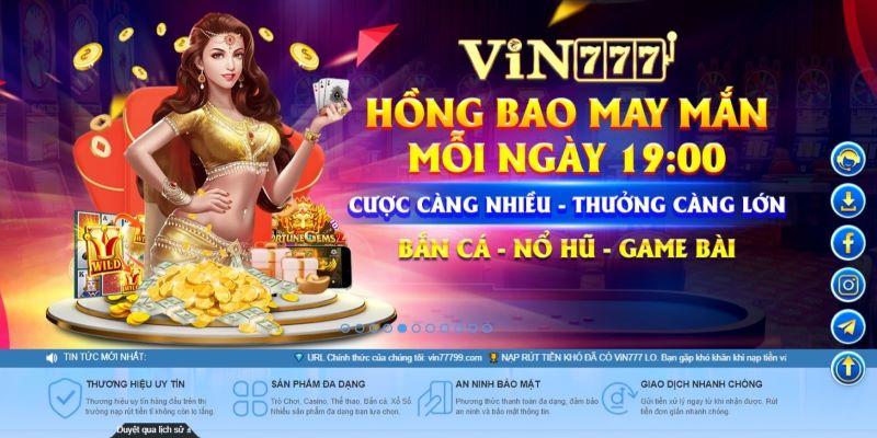 Nổ hũ VIN777 cam kết tính pháp lý trong từng game